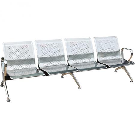 Ghế phòng chờ inox 4 chỗ ngồi PS02-4