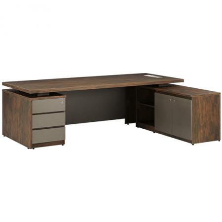 Bàn giám đốc cao cấp 2m4 LUXB2418V2