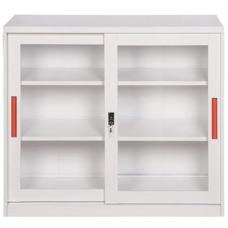 Tủ sắt cánh kính lùa Hòa Phát TU118GD