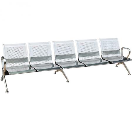 Ghế phòng chờ inox 5 chỗ ngồi PS02-5